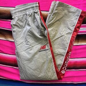 New‎ Balance Swishy Track Pants Mens 30x32 Nylon Multicolor Retro VTG Style
